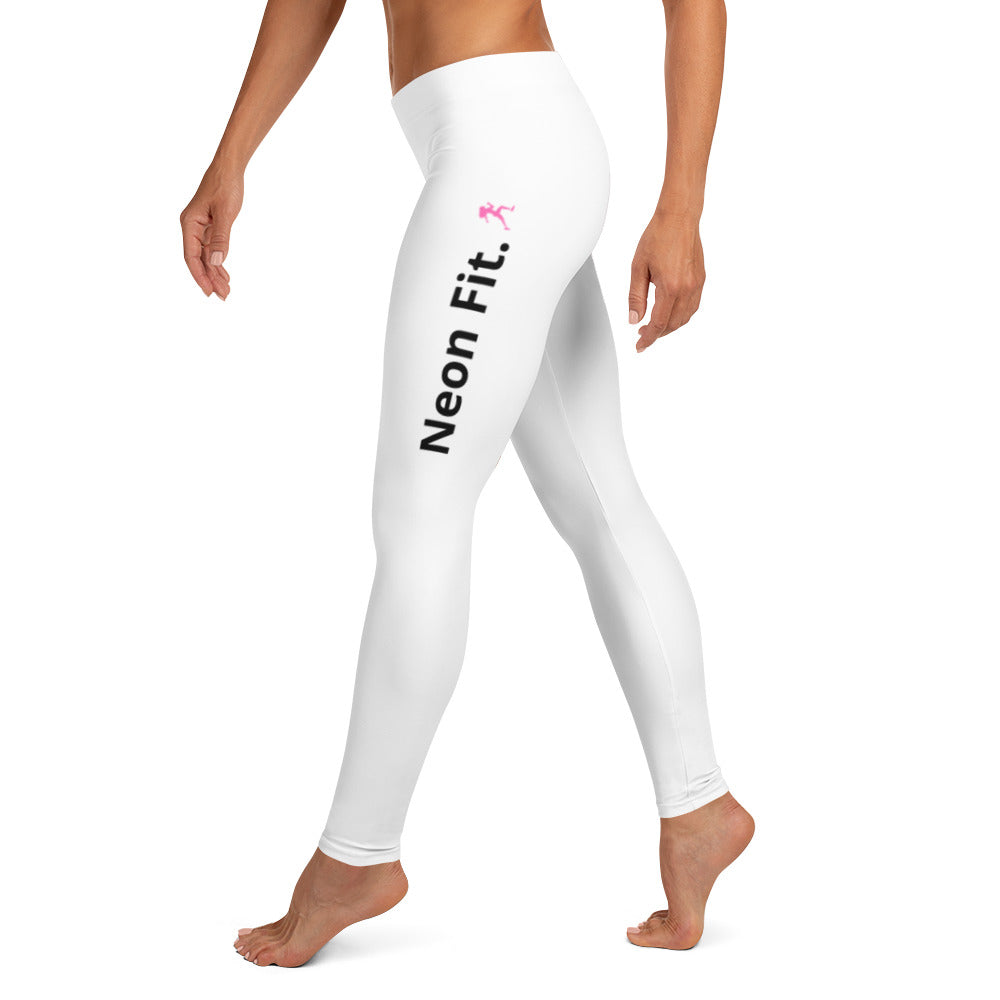 Creme Blank Elegance: Stylish and Comfortable White Yoga Leggings