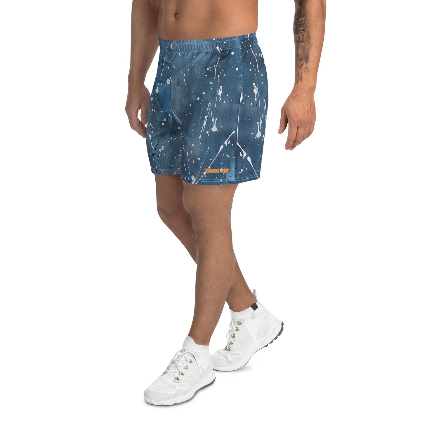 Moucheture bleue Athletic Long Shorts